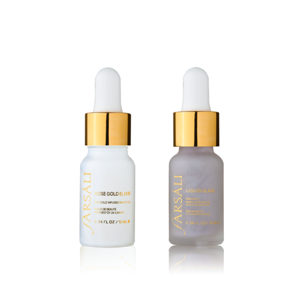 Mini Rose Gold Elixir + Liquid Glass
